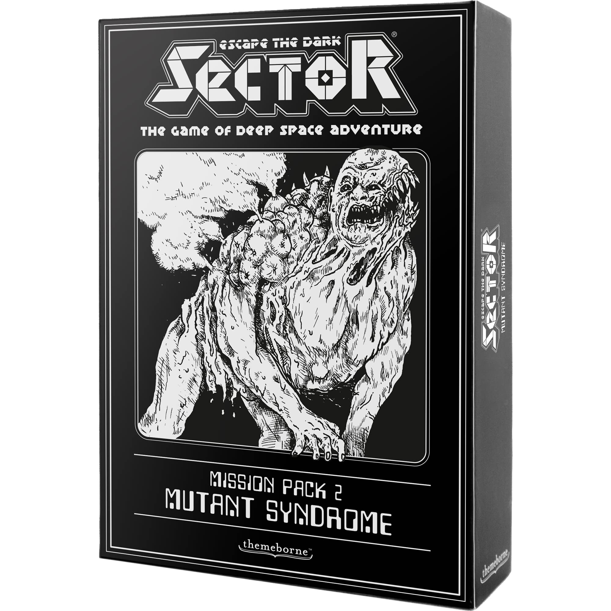Themeborne | Mission Pack 2: Mutant Syndrome: Escape the Dark Sector: Exp. | Board Game | Ages 14+ | 1-4 Players | 45 Minutes Playing Time