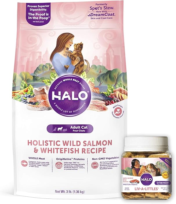 Halo Liv-A-Littles Grain Free Natural Dog Treats & Cat Treats
