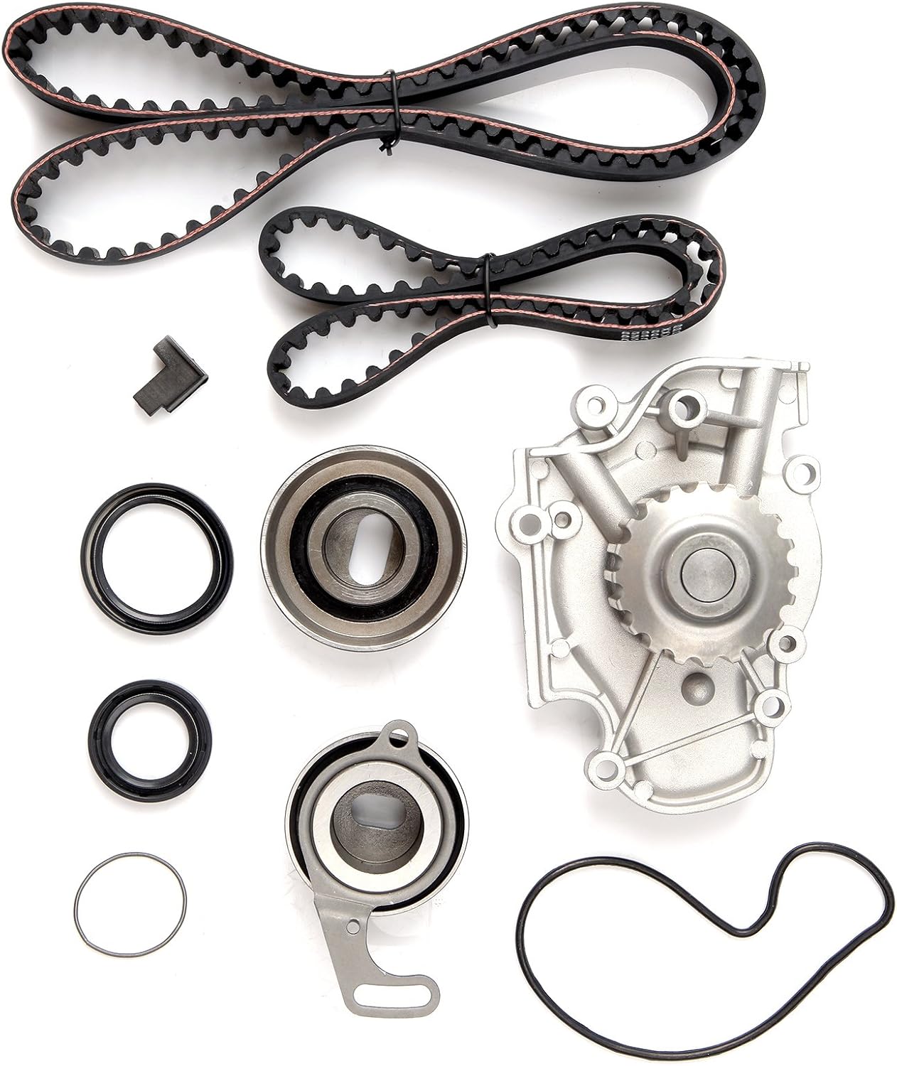 Timing Belt Kit Including Timing Belt Water Pump With Gasket Tensioner Bearing Etc Ocpty Compatible For 90 91 92 93 94 95 96 97 Honda Accord 95 96 97 Honda Odyssey 96 97 Isuzu Oasis Automotive Amazon Com