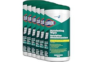 CloroxPro Clorox Disinfecting Wipes, Fresh Scent, 75 Wet Wipes (Pack of 6)