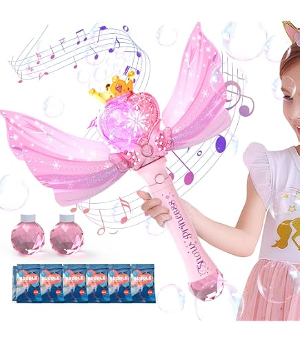 Machine À Bulles Pour Enfants, Bulles Amélioré, Bulles Étanche Pour Enfants Avec Lumière, Jouet