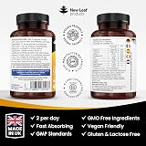 New Leaf Eye Health Complex Lutein Zeaxanthin ZincUK Made 120Caps view 7