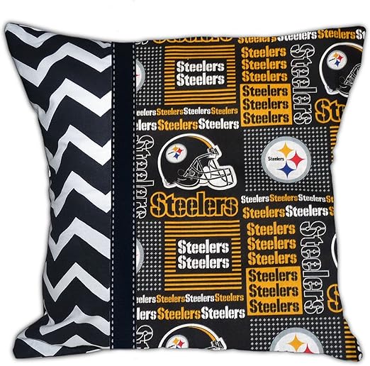 Amazon Com New Pittsburgh Steelers Decorative Football Throw