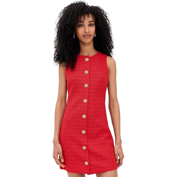 knee length dresses for ladies Clarine Mini Dress Honeycomb – LOT#29 main image 1