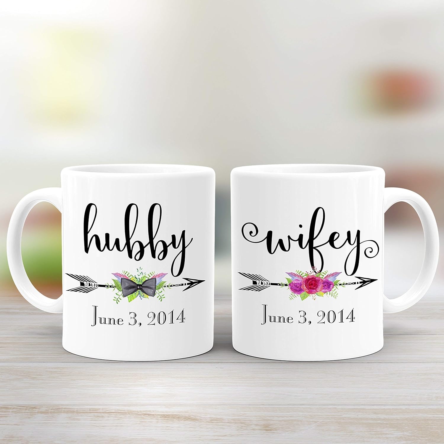 hubby wifey mugs