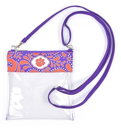 Desden Clemson Tigers Clear Gameday Crossbody Bag