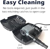 Pond Friend FAP 2000 Pond Pump Filter with 20/25/32mm Hose Taps 10m Cable view 2