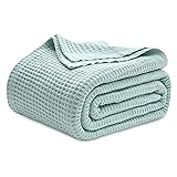 Bedsure 100% Cotton Blanket King Size for Bed