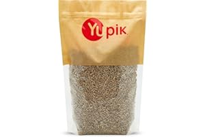 Yupik Raw Sunflower Seeds, No Shell, 1 kg, Kosher, Shelled Seeds, Unsalted, Oil-Free, Source of Fiber & Iron, Plant-Based Pro