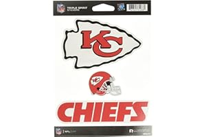 Rico Industries NFL Football Triple Spirit Stickers Triple Sticker Sheet