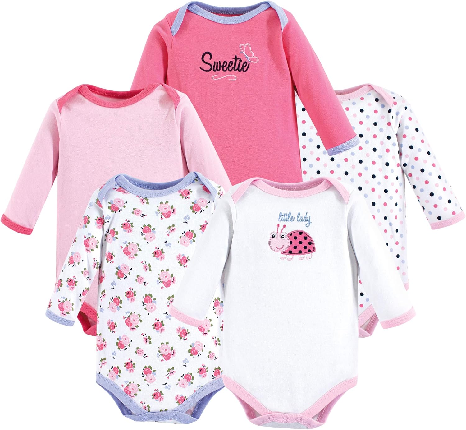 Luvable Friends baby-boys Cotton Long-sleeve Bodysuits: Clothing