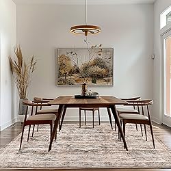 GENIMO 6x9 Area Rugs for Living Room, Machine