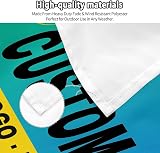 SXLONG Custom Flag Banner 2x3ft/3x5ft/4x6ft Personalised Design view 8
