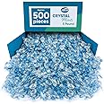 Arcor Crystal Mints Hard Candy - 5 Pounds Approx 500 Pieces - Blue Crystal Mints Hard Candy - Bulk Candy, Individually Wrapped Christmas Candy
