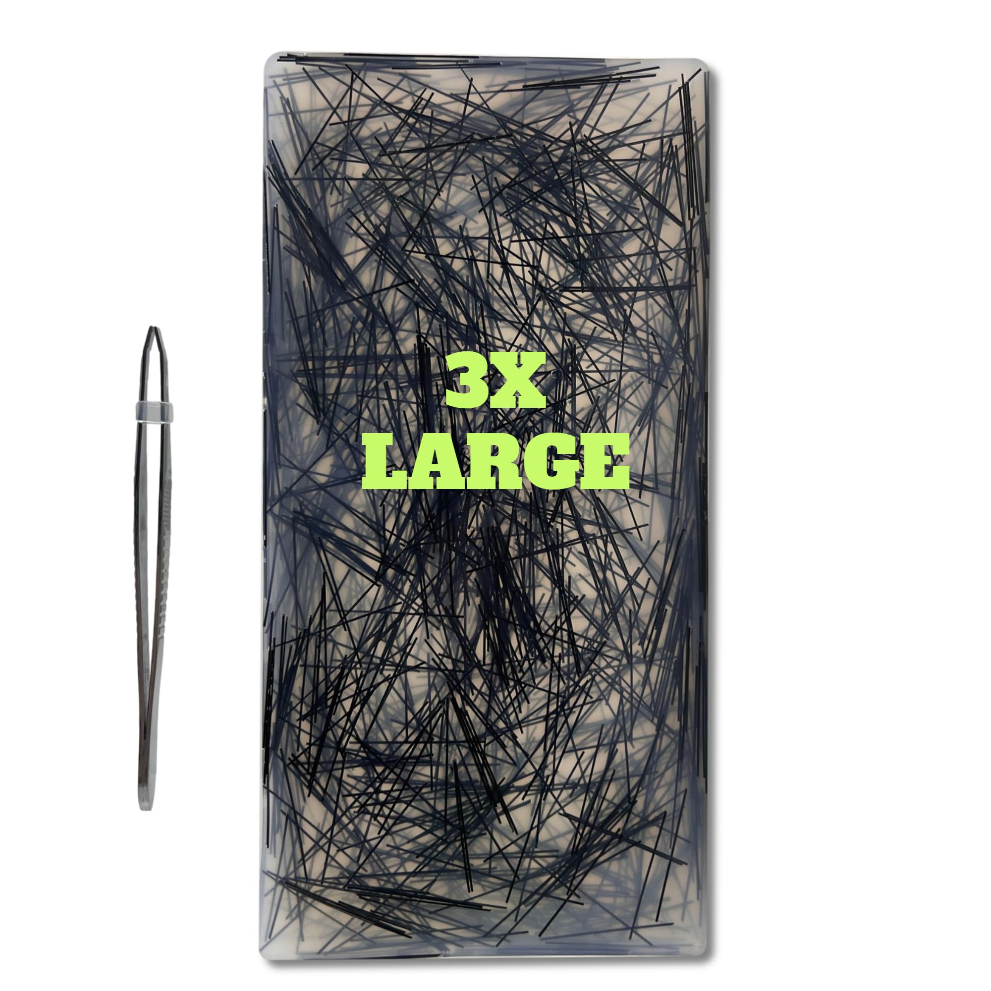 Picky Pad Skin Picking Fidget Toys, Adult Picky Pad Fidget, Picky Party Pad, Stress & Anxiety Relief Sensory Toys for Skin Picking Pad with Tweezer (Cool Black) — image 1