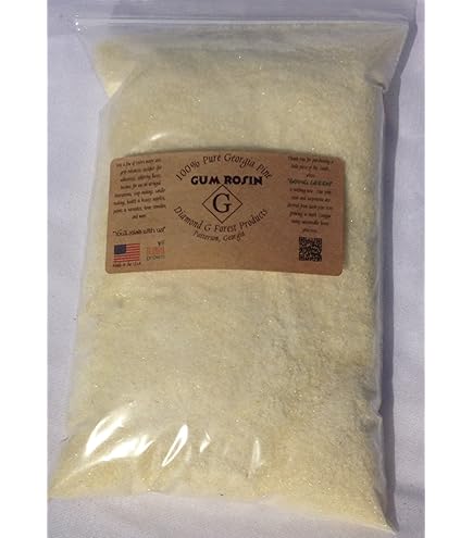 Resina De Goma De Pino Natural Para Envoltorios De Alimentos De Tela - Bolsa Mixta (1 Kg) - Ideal Para Músicos, Atletas, Bailarines Y Proyectos DIY - Resina De Pino Georgia