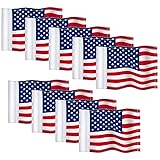 Moukeren 9 Pcs Golf Flag 8 x 6 Inch Putting Green