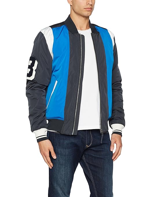Tommy Jeans Herren Varsity Bomber Lang - Regulär Blouson Jacke