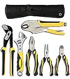 DOWELL Pliers Set - 6-Piece Kit with Groove