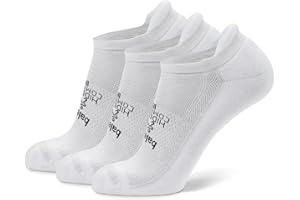 Balega Unisex Hidden Comfort Performance No Show Athletic Running Socks for Men and Women (3-pack)
