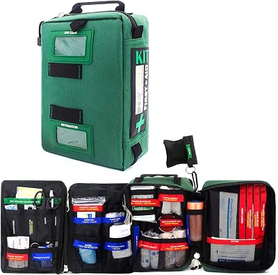 BearHoHo 255PCs Pro First Aid Kit Emergency Trauma Kit Waterproof