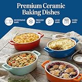 joeji's Kitchen Mini Oval Ceramic Baking Dishes Set of 4 view 3