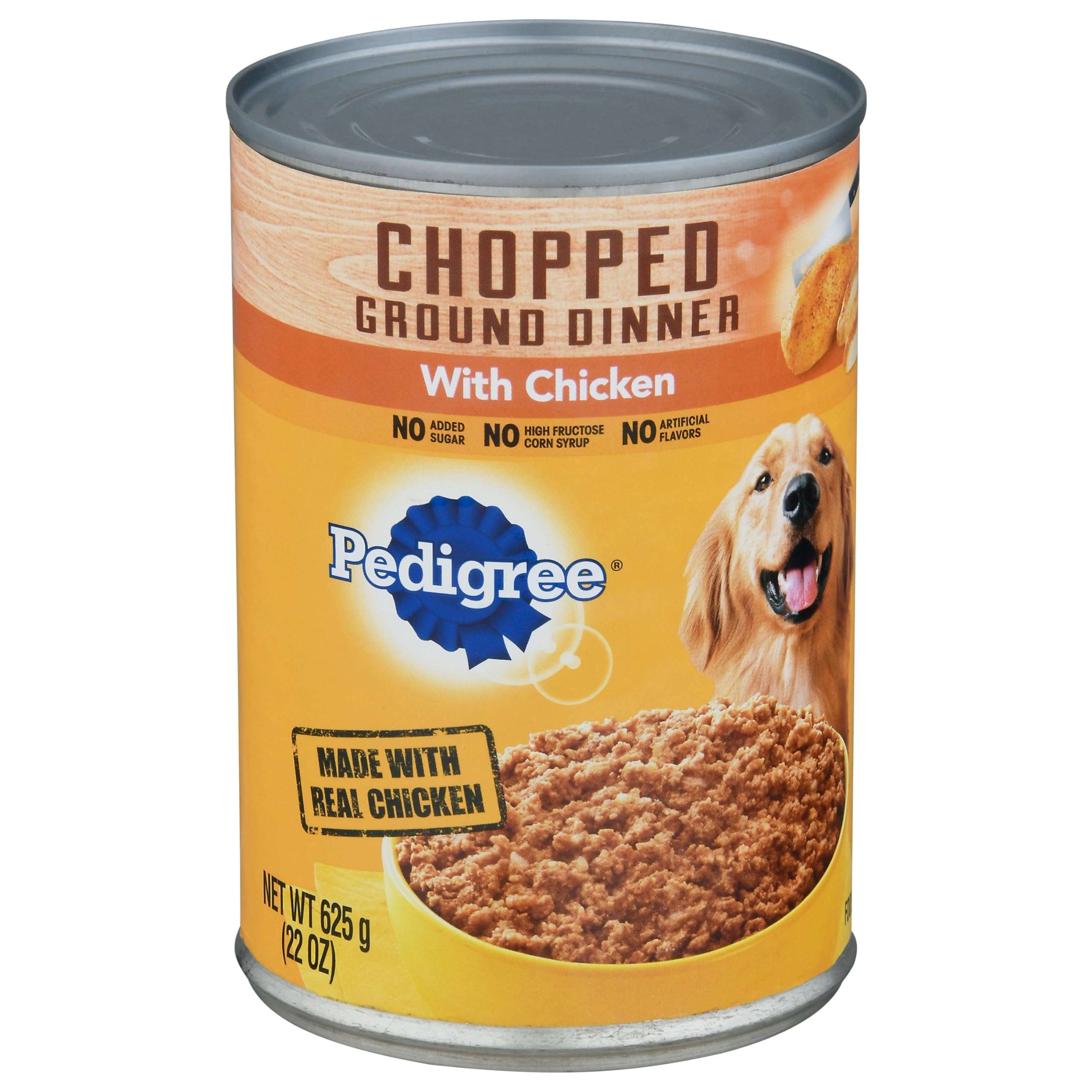 Photo 1 of PEDIGREE Chopped Ground Dinner With Chicken Canned Dog Food 22 Ounces