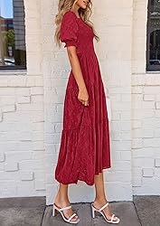 PRETTYGARDEN Women's 2025 Summer Casual Midi