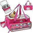 SFYBYHEART Carrying Case Compatible with Toniebox, Tonis Case for Tonie Characters, Tony Figures, Toniebox Starter Set, Tonie Headphones (Patent Pending) Case Only