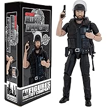 Figures Toy Company Ultimate 6.5 Inch SWAT Officer Figure with
