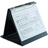 Cardinal Easel Ring Binder, Horizontal, 1-Inch, 11-Inch x 8-1/2-Inch, Black (09260V3)