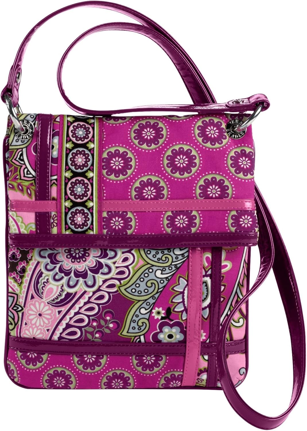 Vera Bradley Crossroads Flipster in Very Berry Paisley Handbags