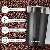 Aigostar Coffee Grinder Electric 200W Removable Lid Stainless Steel Blades view 6