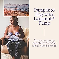 Lansinoh Breastmilk Storage Bags, 50 Count, Baby