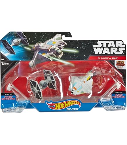 Amazon.com: Hot Wheels Star Wars Rebels Ghost vs. Tie Fighter