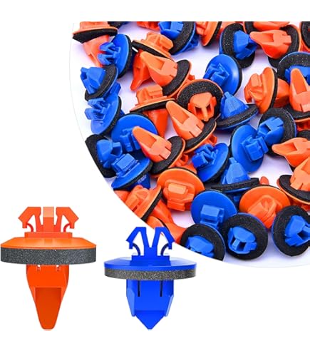 Amazon.com: Rexka Rocker Moulding Clips with Sealer for Toyota