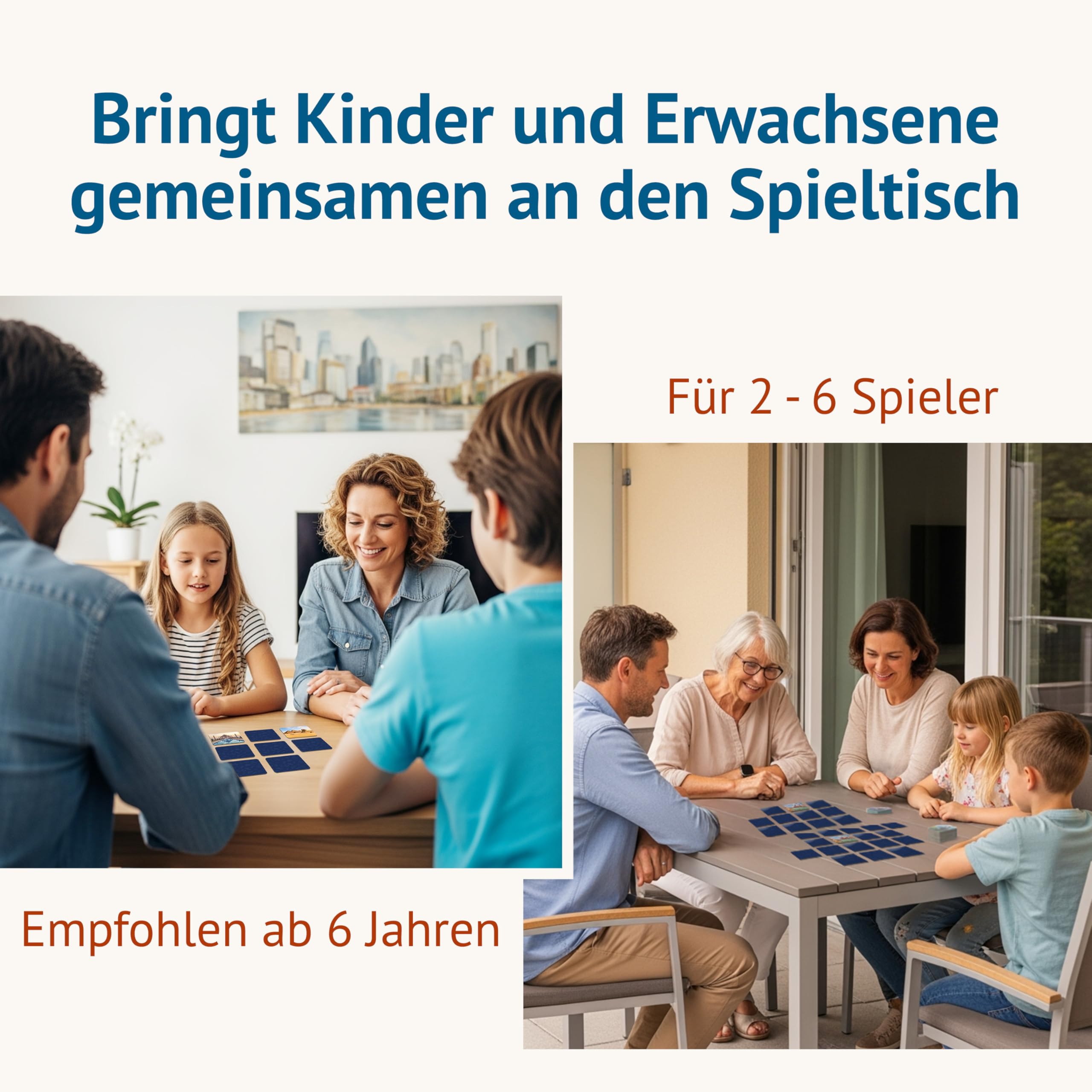 Starnberger Spiele - Weltkulturerbe Memospiel - Kartenspiel für Erwachsene und Kinder ab 6 Jahren - Geschenk für Reise- und Kulturliebhaber 9
