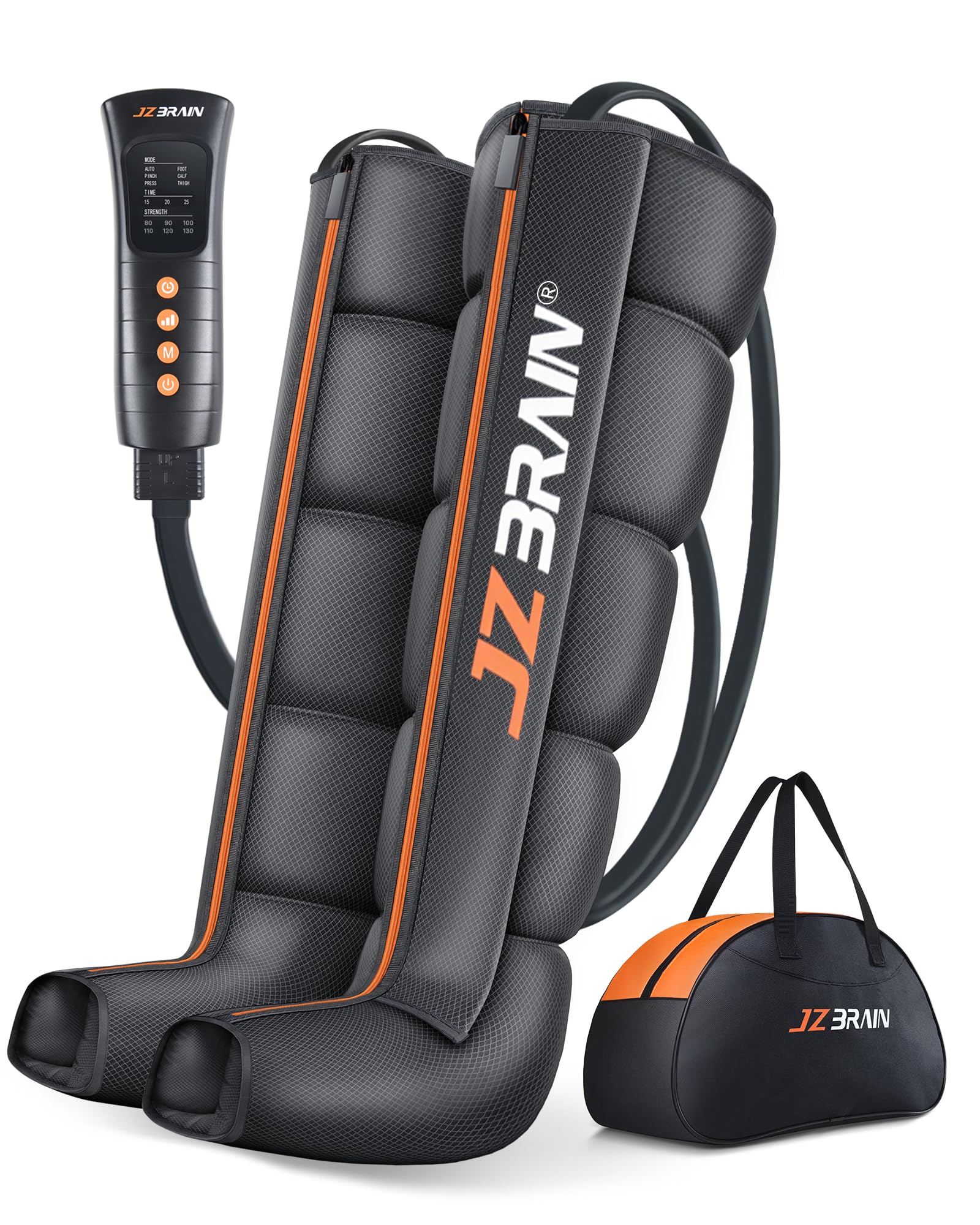 Photo 1 of JZBRAIN Sequential Air Compression Recovery System : Professional Full Leg Compression Boots for Circulation and Pain Relief - Sequential Device for Muscle Relaxation - Gifts for Athletes, Women, Men