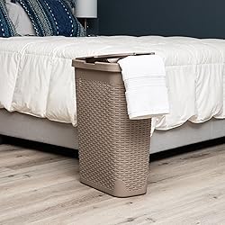 Mind Reader 40L Slim Laundry Hamper, Clothes