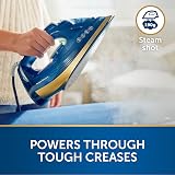 Breville SuperSteam Steam Iron 2600W Ceramic Soleplate 300ml Navy Brass view 3