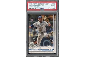 POWERS SPORTS MEMORABILIA Fernando Tatis Jr 2019 Topps Baseball Rookie Card #410 Graded PSA 9 (Cert #45232258)