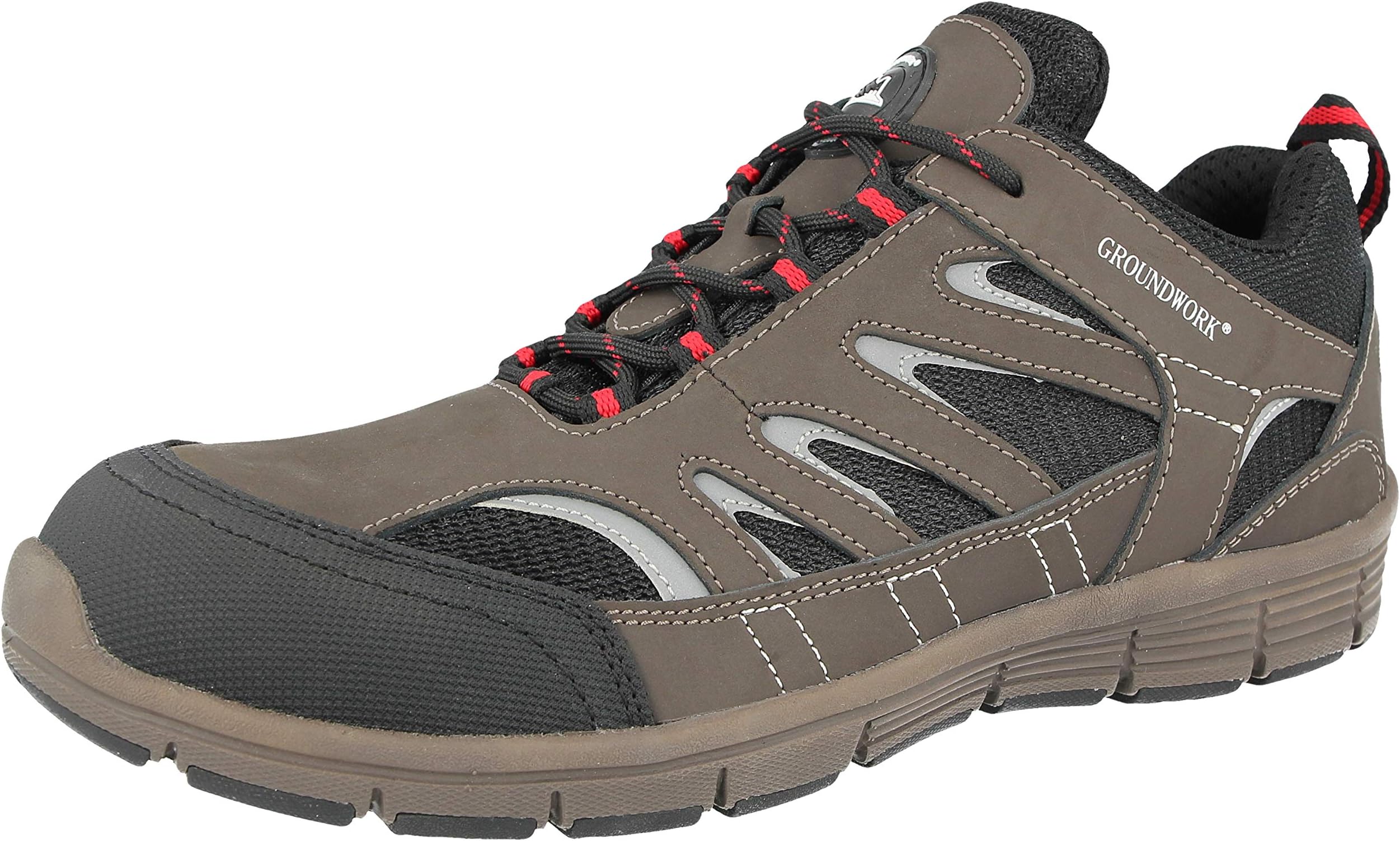 Ladies GR95 Groundwork Steel Toe Cap Safety Work Factory Warehouse Shoes Trainers Boots Size 3-8