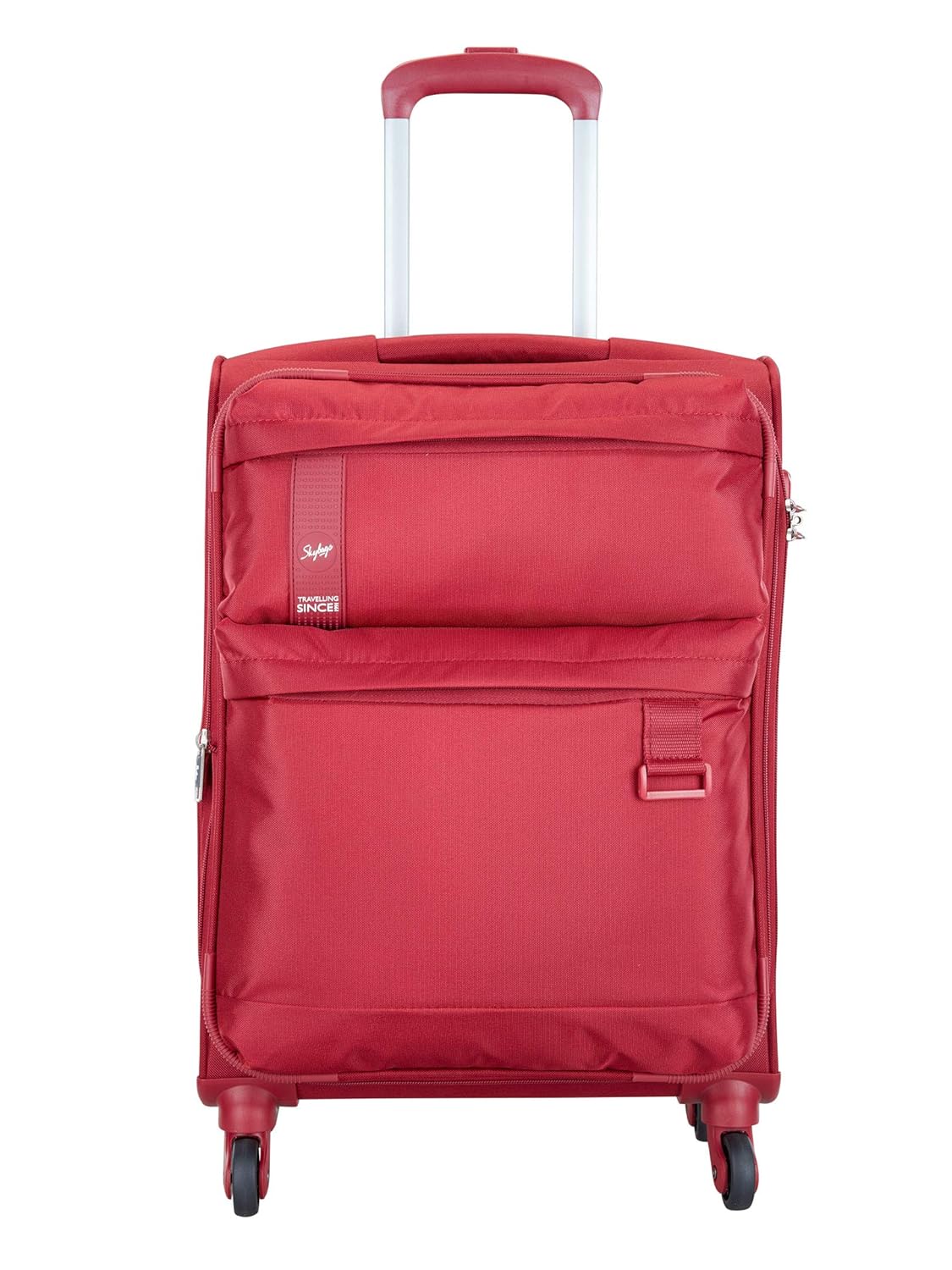 Skybags Polyester 58.5 cms Red Softsided Cabin Luggage (Skysurf-X)