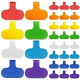 32 Pcs Multi Color Durable Cable Lables with