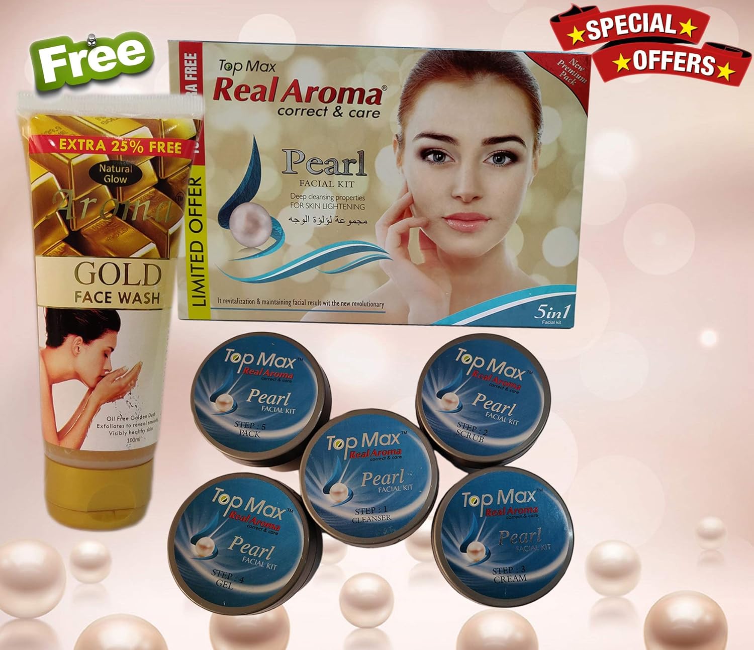 gold aroma facial kit