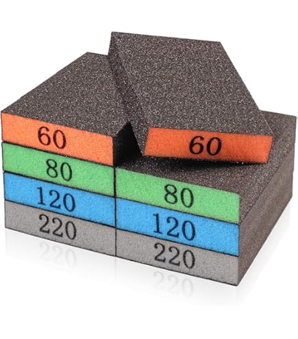 APOMOONS 6 Eponges Poncage,6 Spécifications Différentes 80