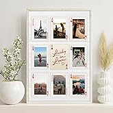 LOVELYPOD Custom Photo Couple Playing Cards Canvas Print, Personalized Romantic Couples Playing Card Wall Art, Gifts for Anniversary, Gift for Valentine, Christmas, Birthday