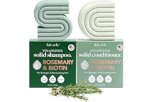 Kitsch Rosemary & Biotin Shampoo and Conditioner Set for Hair Growth - Strengthening, Thickening & Volumizing Shampoo and Con