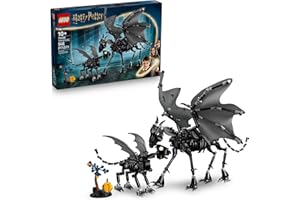 LEGO Harry Potter Thestral Family Building Toy - Pretend Play for Kids, Boys and Girls, Ages 10+ - Collectible Harry Potter Poseable Action Figures - Gift Idea for Christmas - 76458