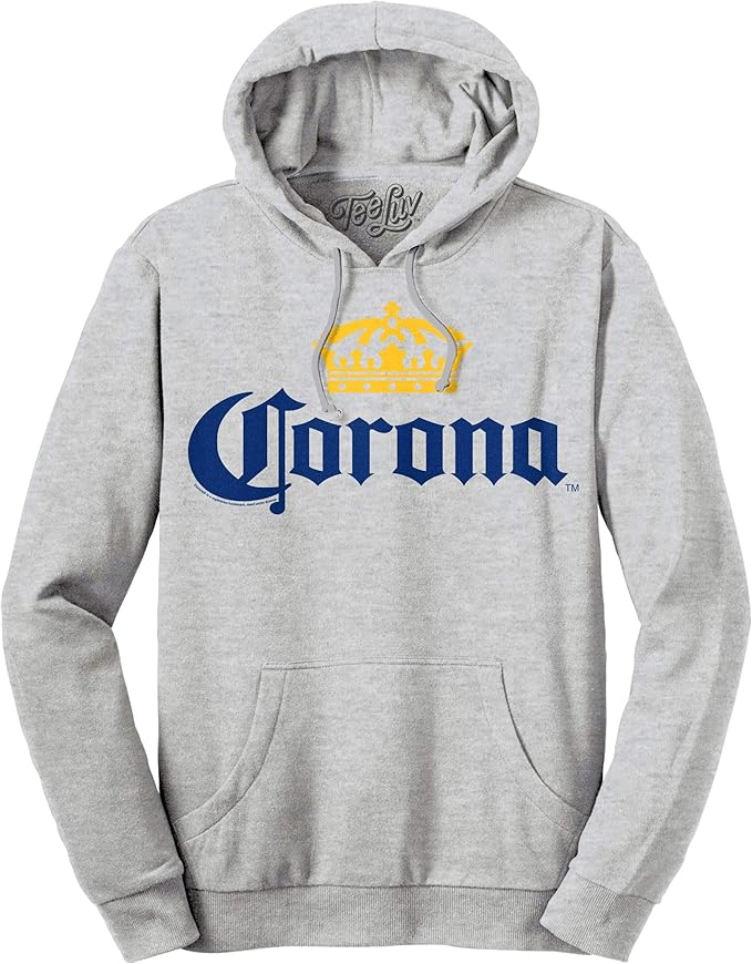Tee Luv Corona Hoodie Hooded Corona Beer Sweatshirt Clothing